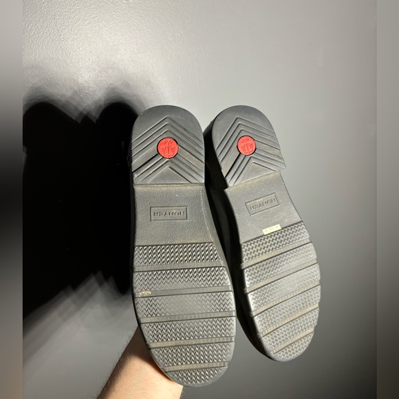 Hunter Classic Black Wellington Boots Women’s Size 7 - Picture 5 of 7